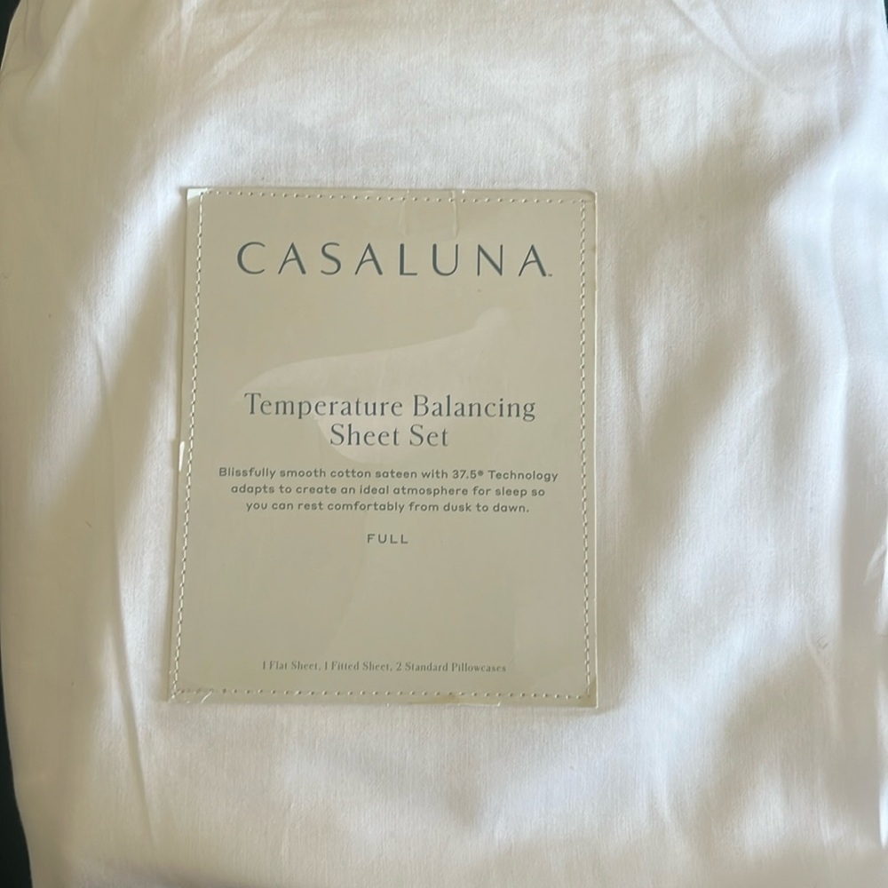 Casa Luna Temperature Balancing Sheet, FLAT SHEET ONLY